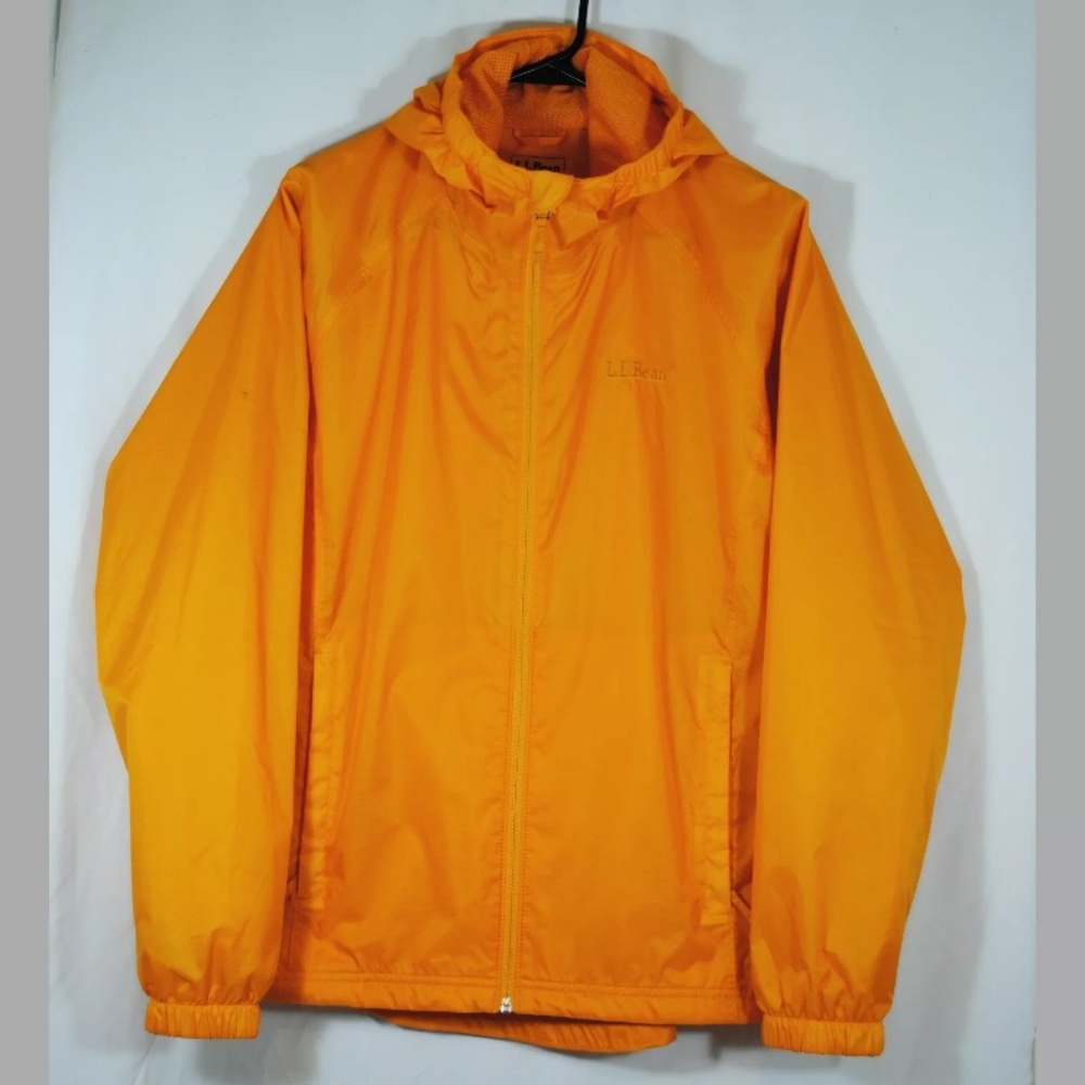 LL Bean Yellow Raincoat Small